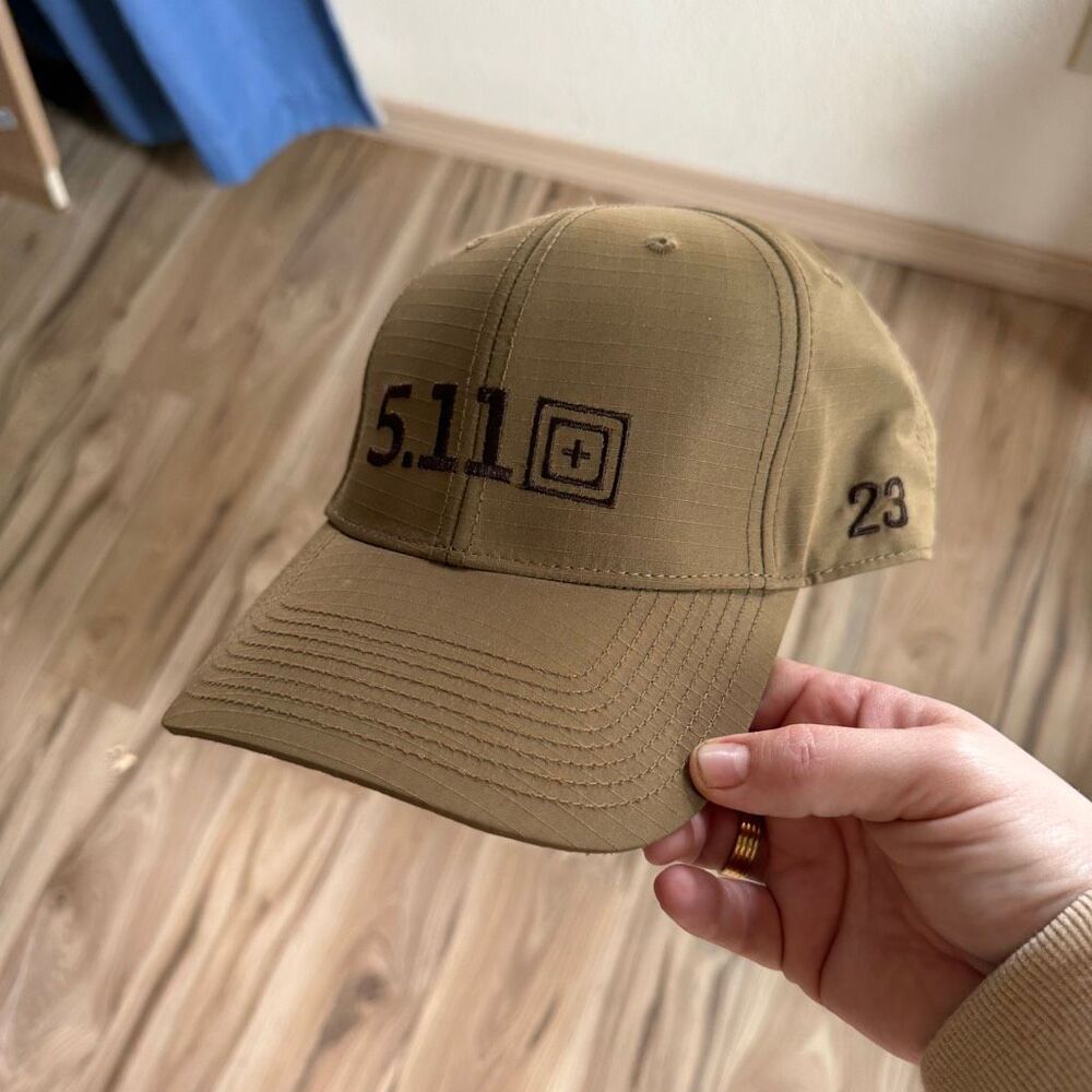 NWT 5.11 Tactical Men's 2023 Stitched Logo Hat Olive One Size Fits Most